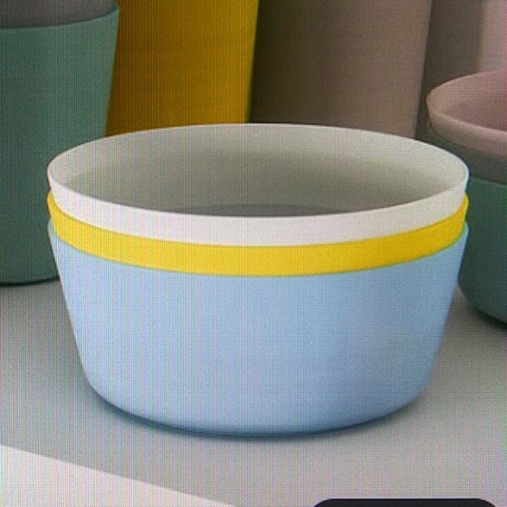 IKEA Kalas Kids Bowls 6-Piece Colorful and Shatterproof